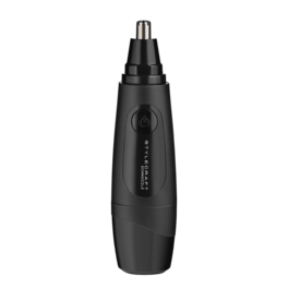 StyleCraft - Schnozzle Water Resistant Mens Nose and Ear Trimmer with Cap - Black