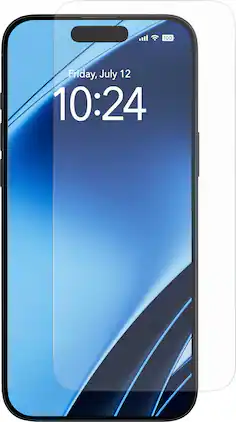 Insignia™ - Anti-Reflective Glass Screen Protector for iPhone 16 Plus and iPhone 15 Plus (3-Pack) - Clear