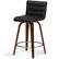 Angle. Simpli Home - Roland Counter Height Stool - Black.