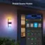 Preset Scene Modes:

1. Govee Brightness 100% Mode: Mic Color Scene DIY
2. Automatically select the light according to the scene.
3. Natural Festival
4. Soothing Life
5. 3 Forest
6. Aurora
7. Fire Ripple
8. Rainbow Firefly
9. Flower Field
10. Rising Moon