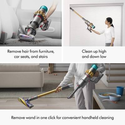 Dyson V15 Detect Absolute Cordless Vacuum Gold 447294-01 - Best Buy Dyson V15 Detect Absolute Cordless Vacuum Gold 447294-01 - Best Buy