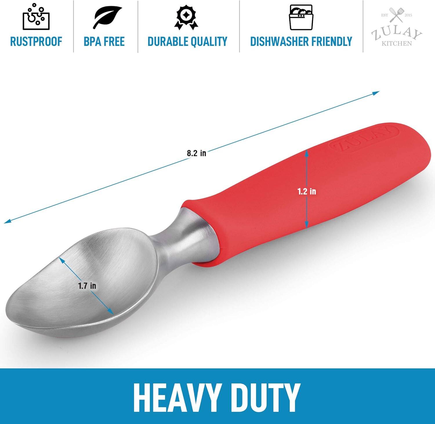 RUSTPROOF  
BPA FREE  
DURABLE QUALITY  
DISHWASHER FRIENDLY  

8.2 in  
1.7 in  
1.2 in  

HEAVY DUTY