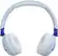 Left. JBL - Junior 320BT Wireless Kids On-Ear Headphones - 2025 - Blue.