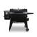 Left. Pit Boss - Navigator Wood Pellet Grill with Grill Cover - Black.