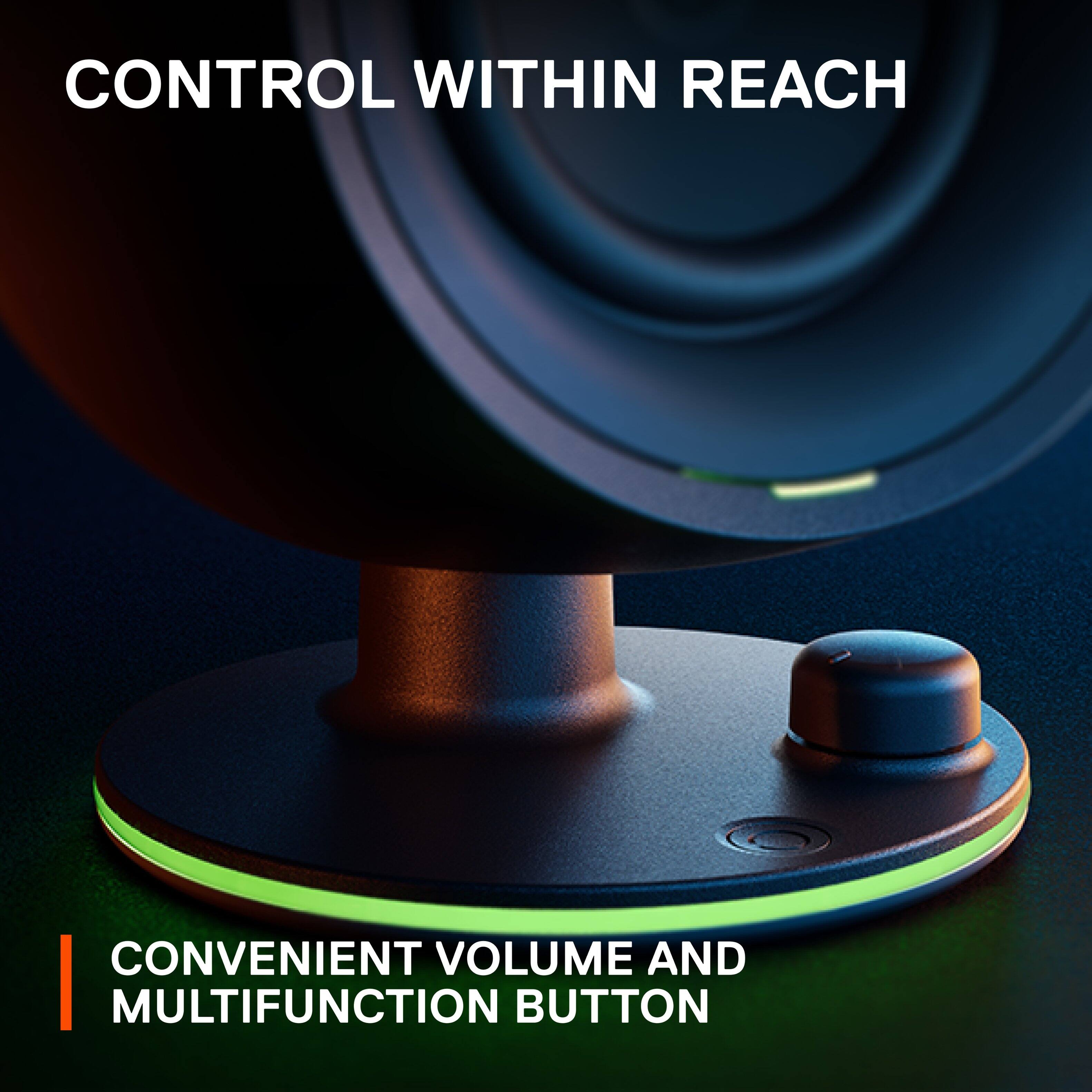 CONTROL WITHIN REACH CONVENIENT VOLUME AND MULTIFUNCTION BUTTON