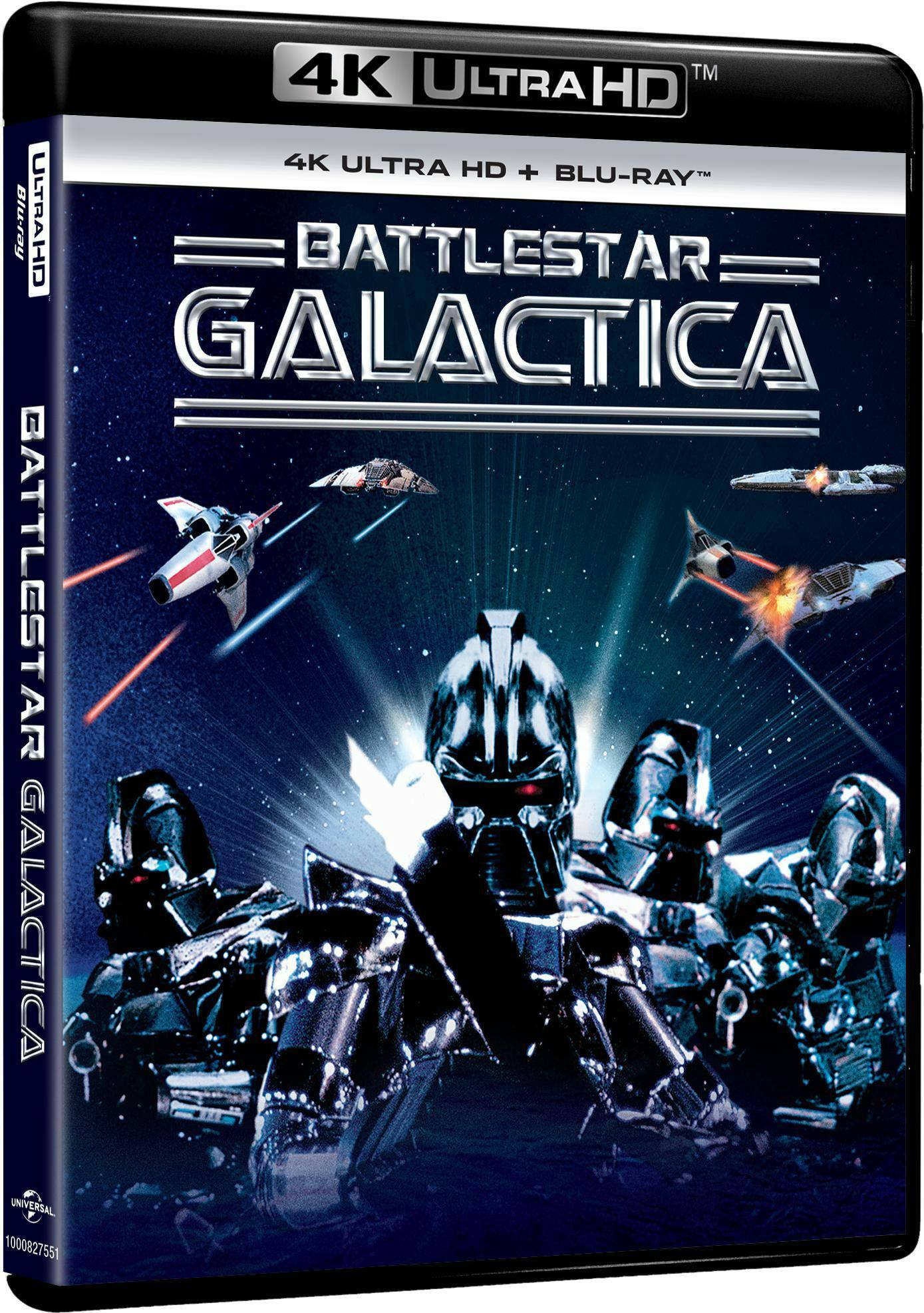 Angle. Battlestar Galactica: The Movie (4K Ultra HD + Blu-ray) [UHD].