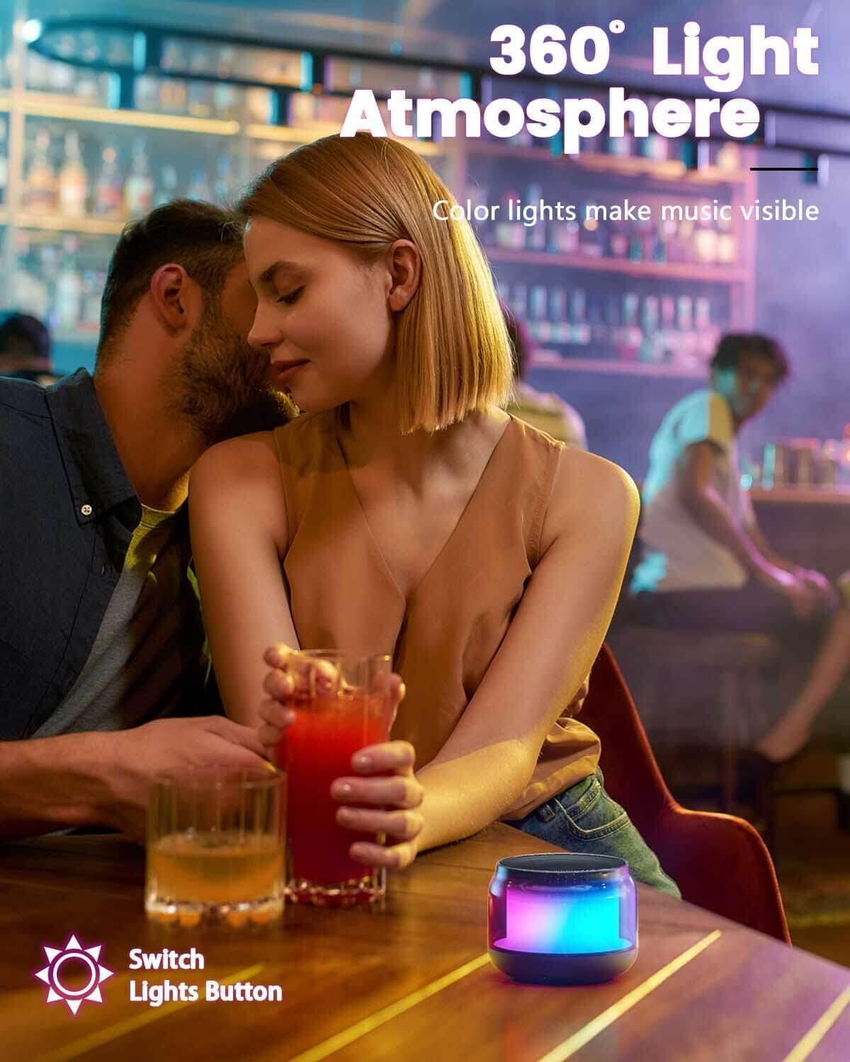 360° Light Atmosphere

Color lights make music visible

Switch Lights Button