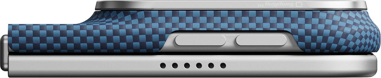 Alt View 1. Pitaka - Edge Case  for Apple iPhone Duo Back Cover - Over The Horizon.