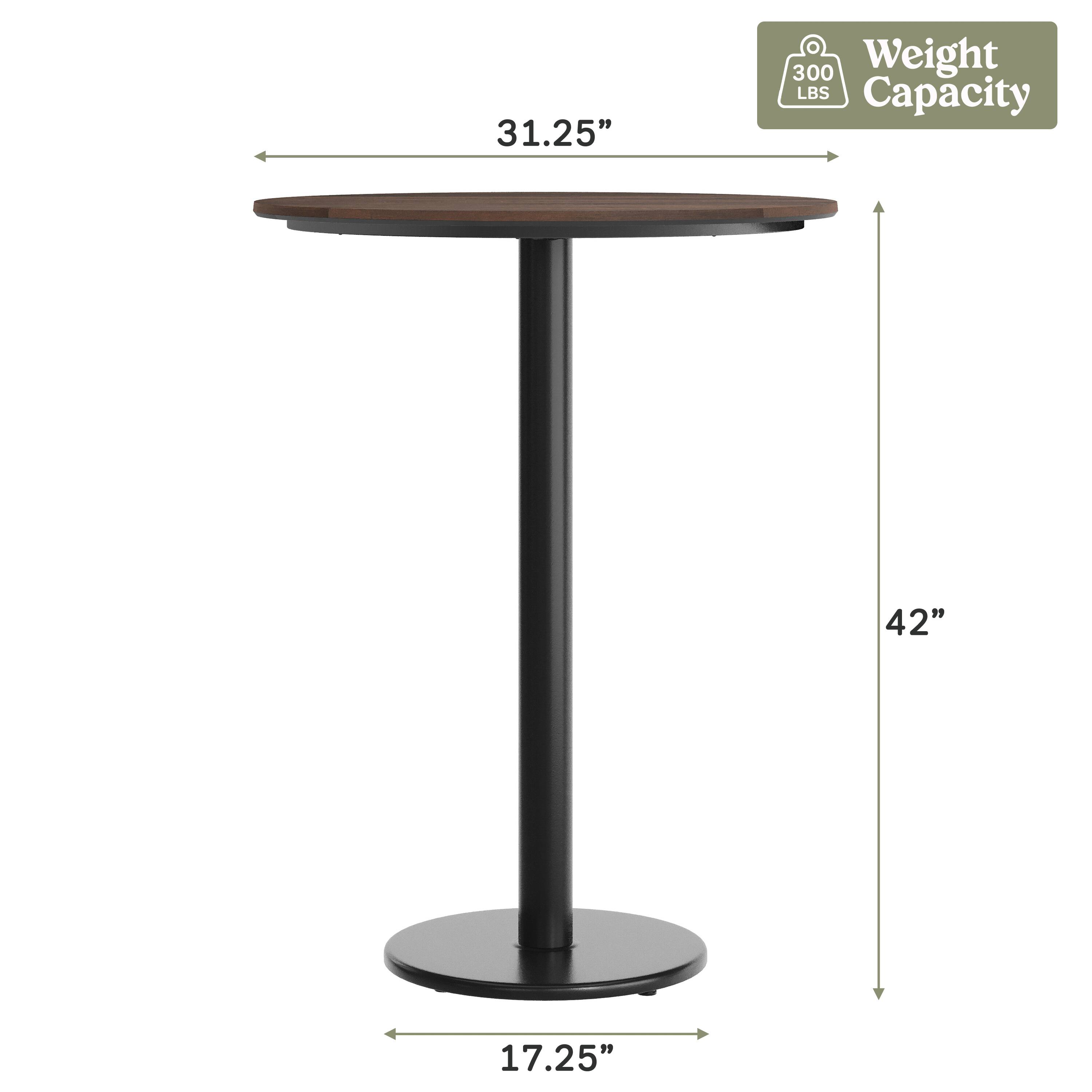 31.25"  
300 Weight LBS Capacity  
42"  
17.25"