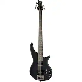 Jackson - JS Series Spectra Bass JS3V Electric Guitar, Laurel Fingerboard, Satin Black