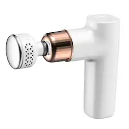 Cluzine - Massage Gun 6 Heating & Cooling Heads Brushless Motor - White