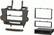 Left. Metra - Dash Kit for 2008-2012 Toyota Highlander (with NAV) Vehicles - Brown.