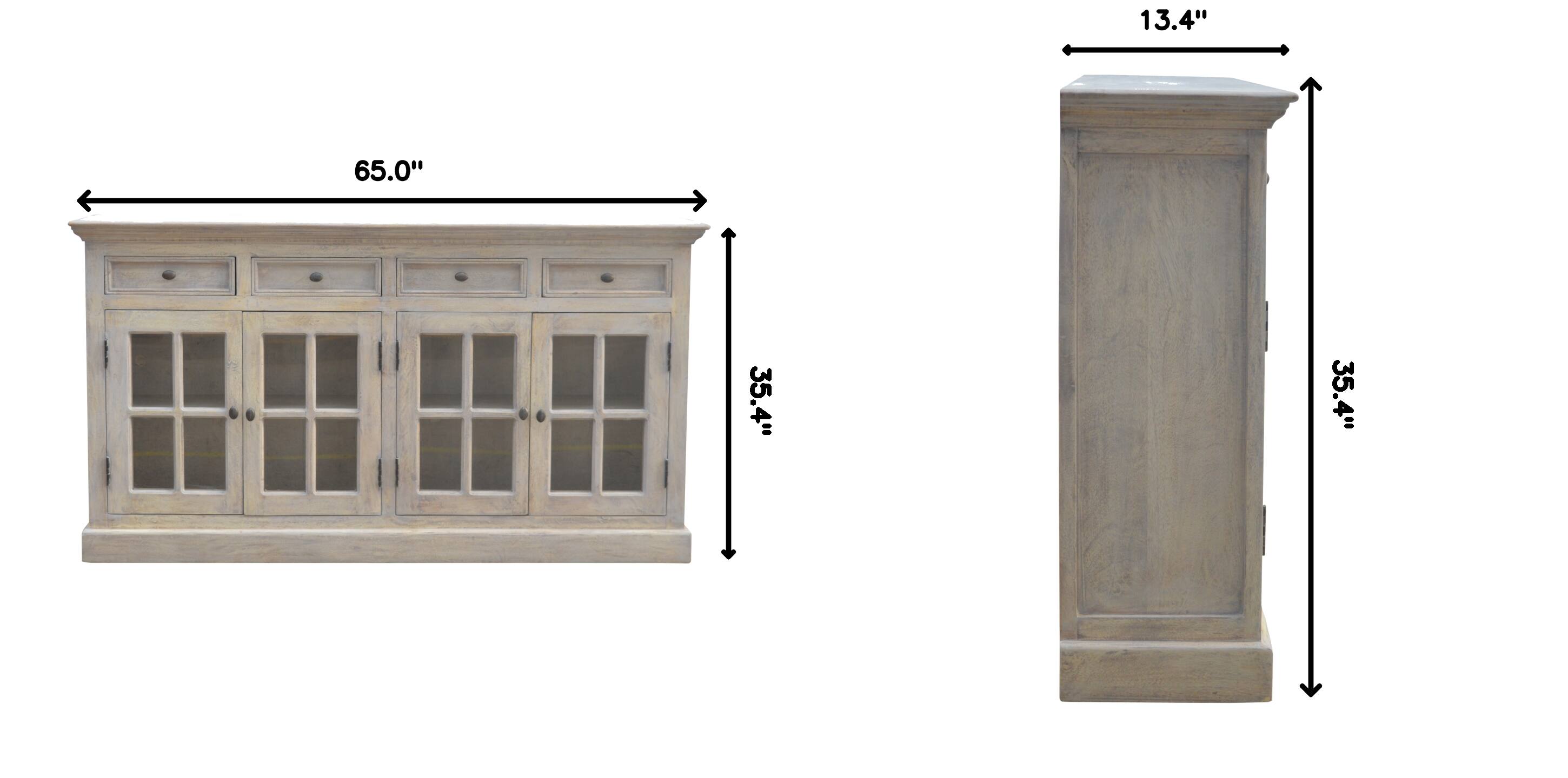13.4" 65.0" 35.4" 35.4"