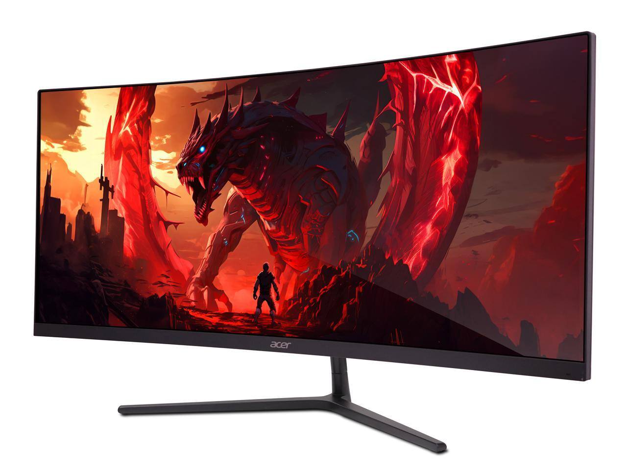 Alt View 3. Acer - Acer Nitro ED306C 29.5" Curved Gaming Monitor, 2560x1080, 200Hz, AMD FreeSync Premium, HDR10.