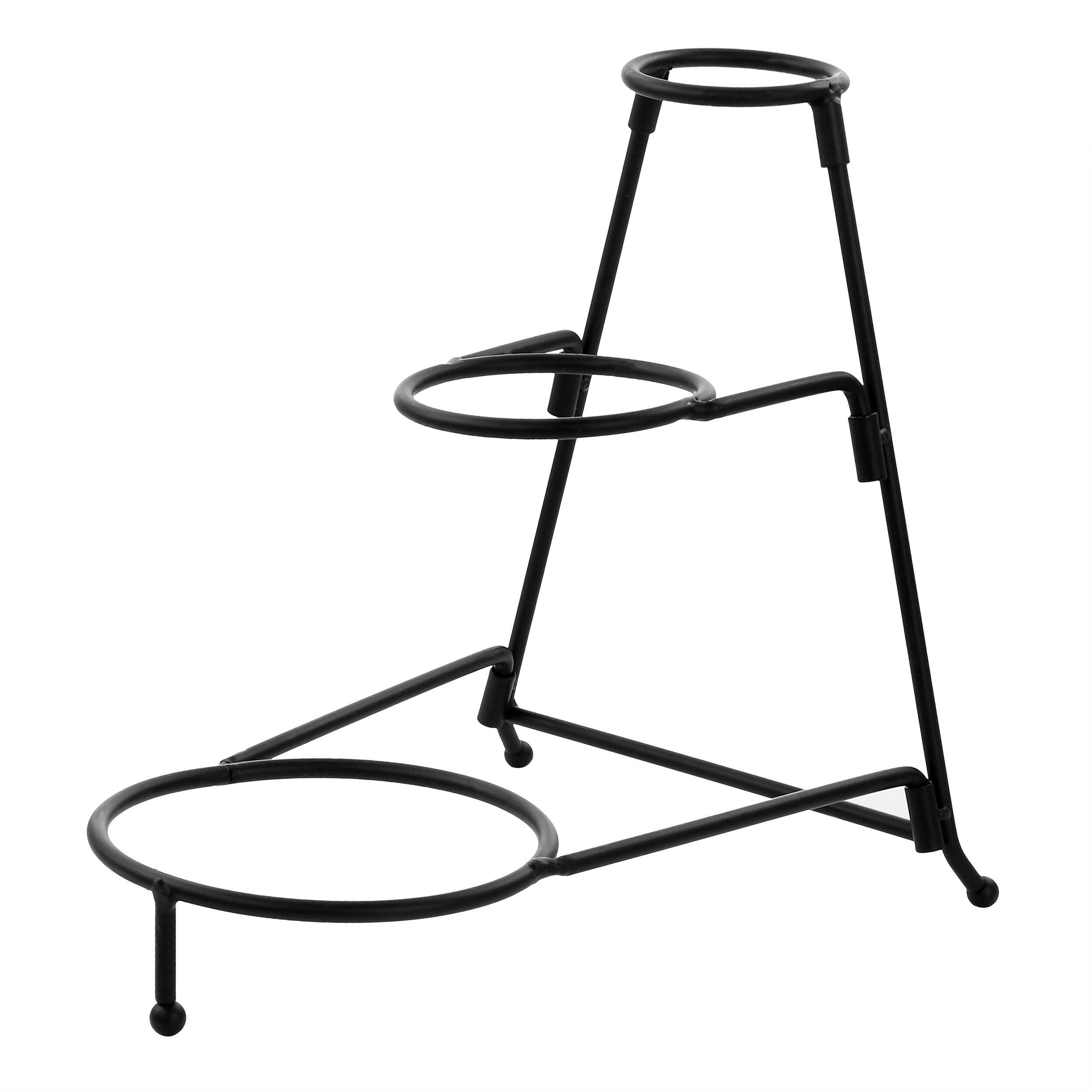 Alt View 4. Elama - Elama 3 Tier Oval Bowl Porcelain Serveware Set - White.