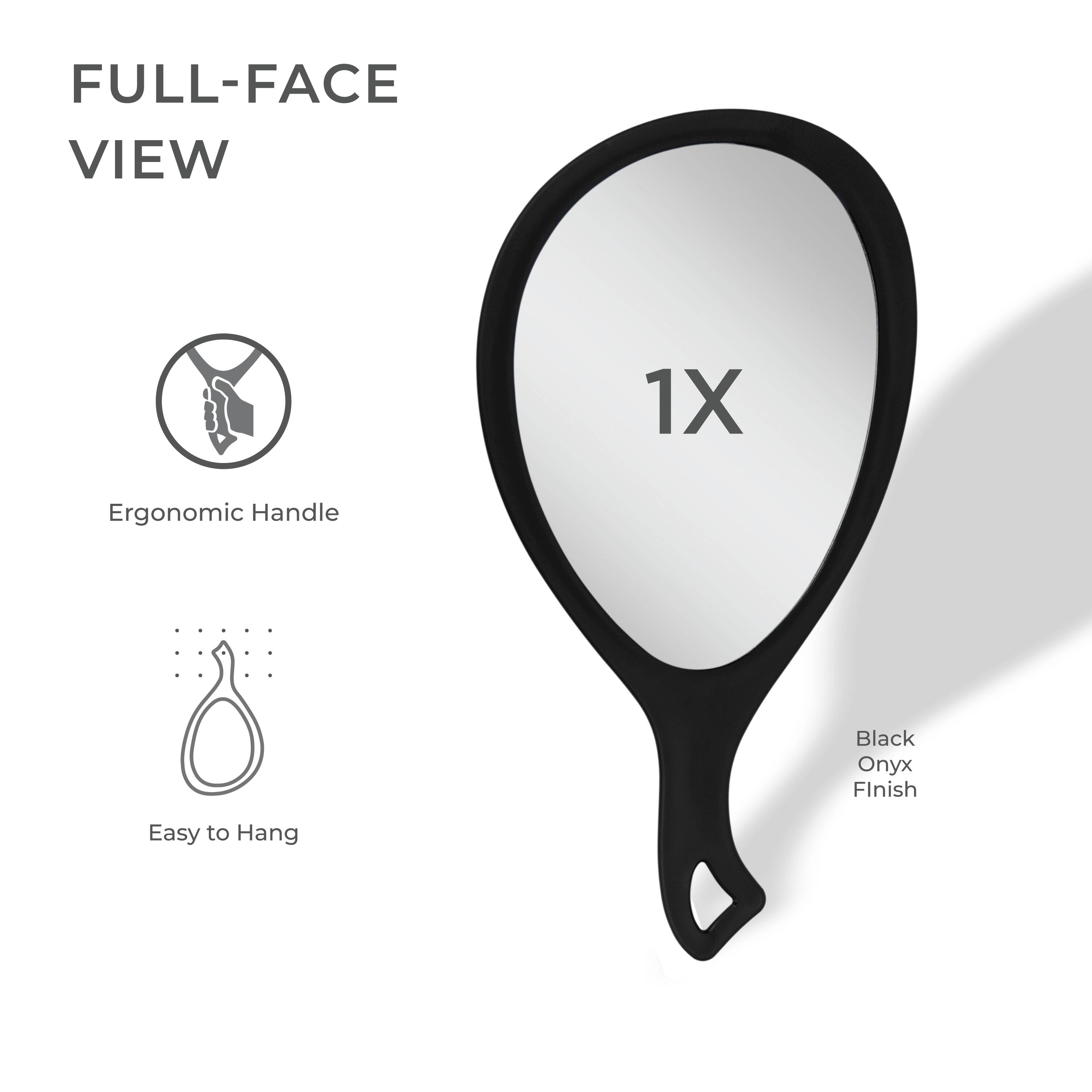 FULL-FACE VIEW

1X

Ergonomic Handle

Easy to Hang

Black Onyx Finish