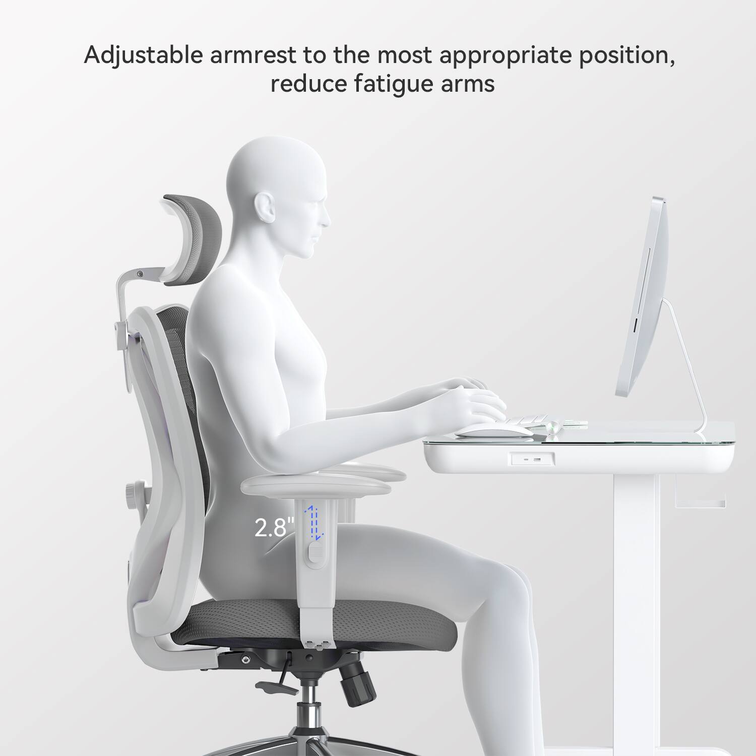 SIHOO M18 Ergonomic Office Chair - Thumbnail 4