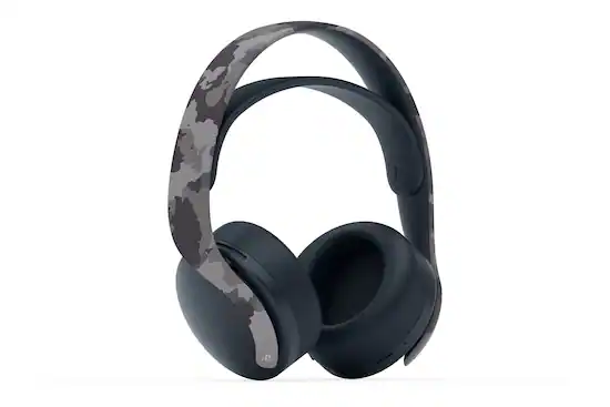 Sony PULSE 3D Wireless Gaming Headset for PS5 PS4 and PC Gray Camouflage 1000030605 Best Buy