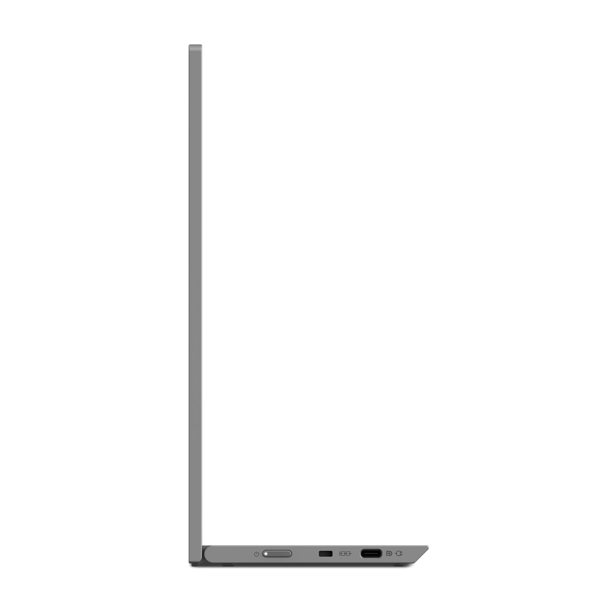 Alt View 4. Lenovo - Lenovo L15 15.6 IPS Portable Monitor - Black/Grey.