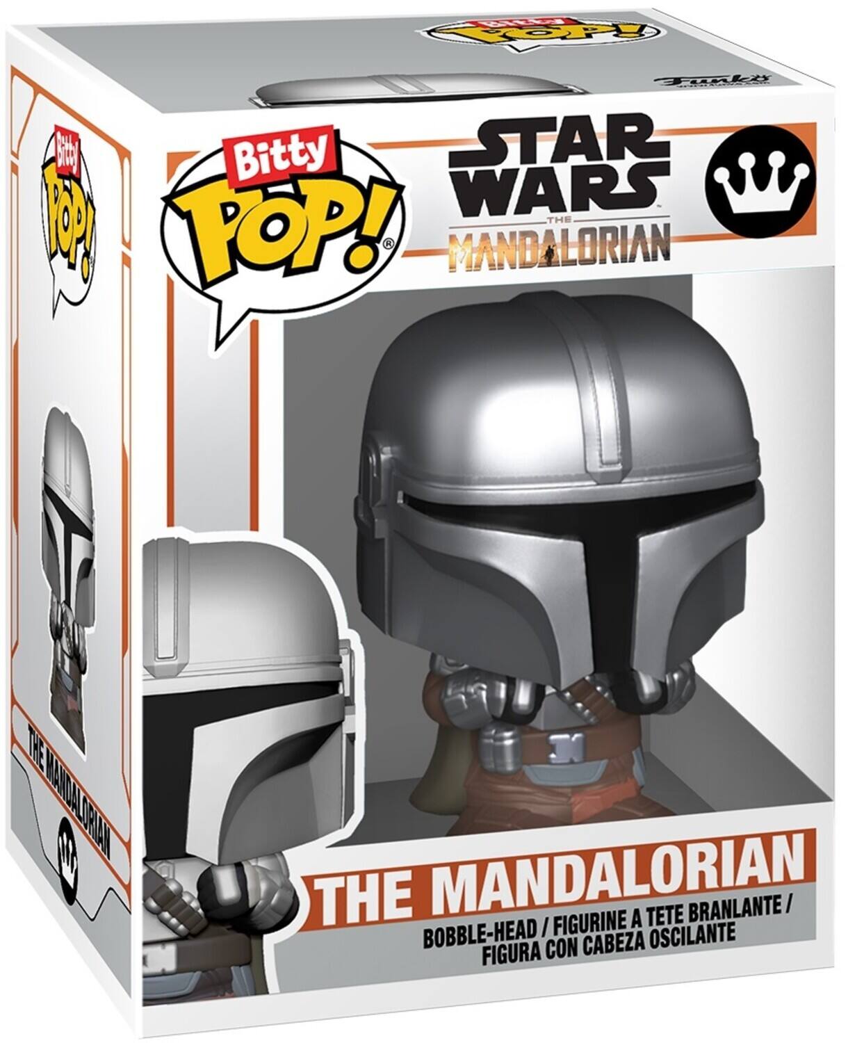Bitty POP! STAR WARS THE MANDALORIAN THE MANDALORIAN BOBBLE-HEAD / FIGURINE A TÊTE BRANLANTE / FIGURA CON CABEZA OSCILANTE