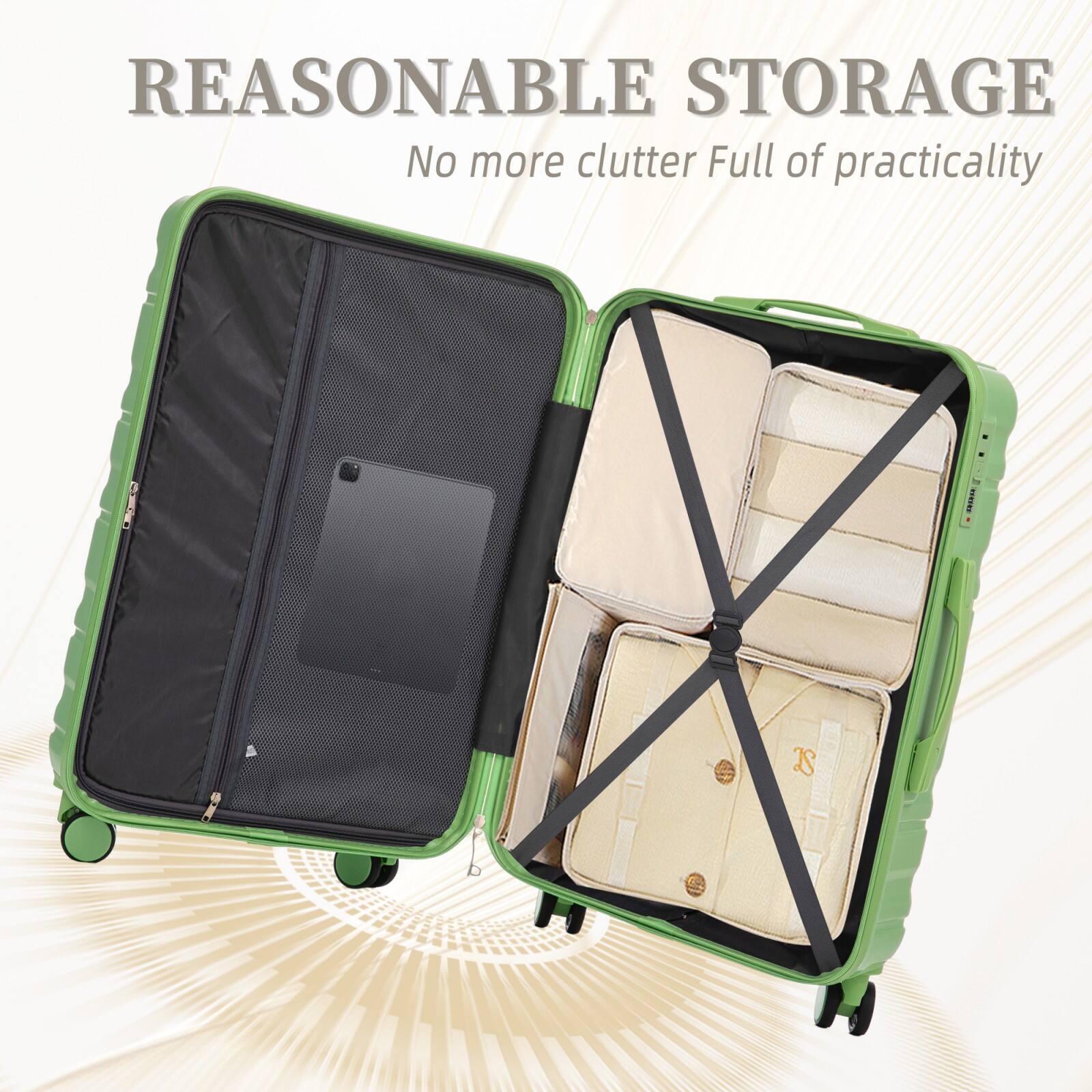 REASONABLE STORAGE  
No more clutter Full of practicality