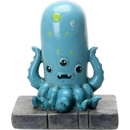 Pacific Trading - Monsters Kraken Octopus Squid Sea Monster Collectible Figurine 3.25 x 2.25 inch - Blue
