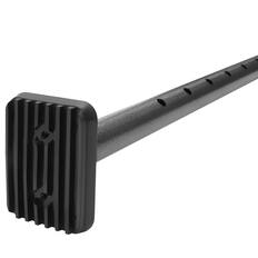 Front. VEVOR - Cargo Stabilizer, Adjustable Truck Bed Bar from 40" to 73", Robust Steel Load Bar with 220 lbs Limit - Black.
