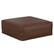 Front. Simpli Home - Brody Extra Large Coffee Table Pouf - Distressed Dark Brown.