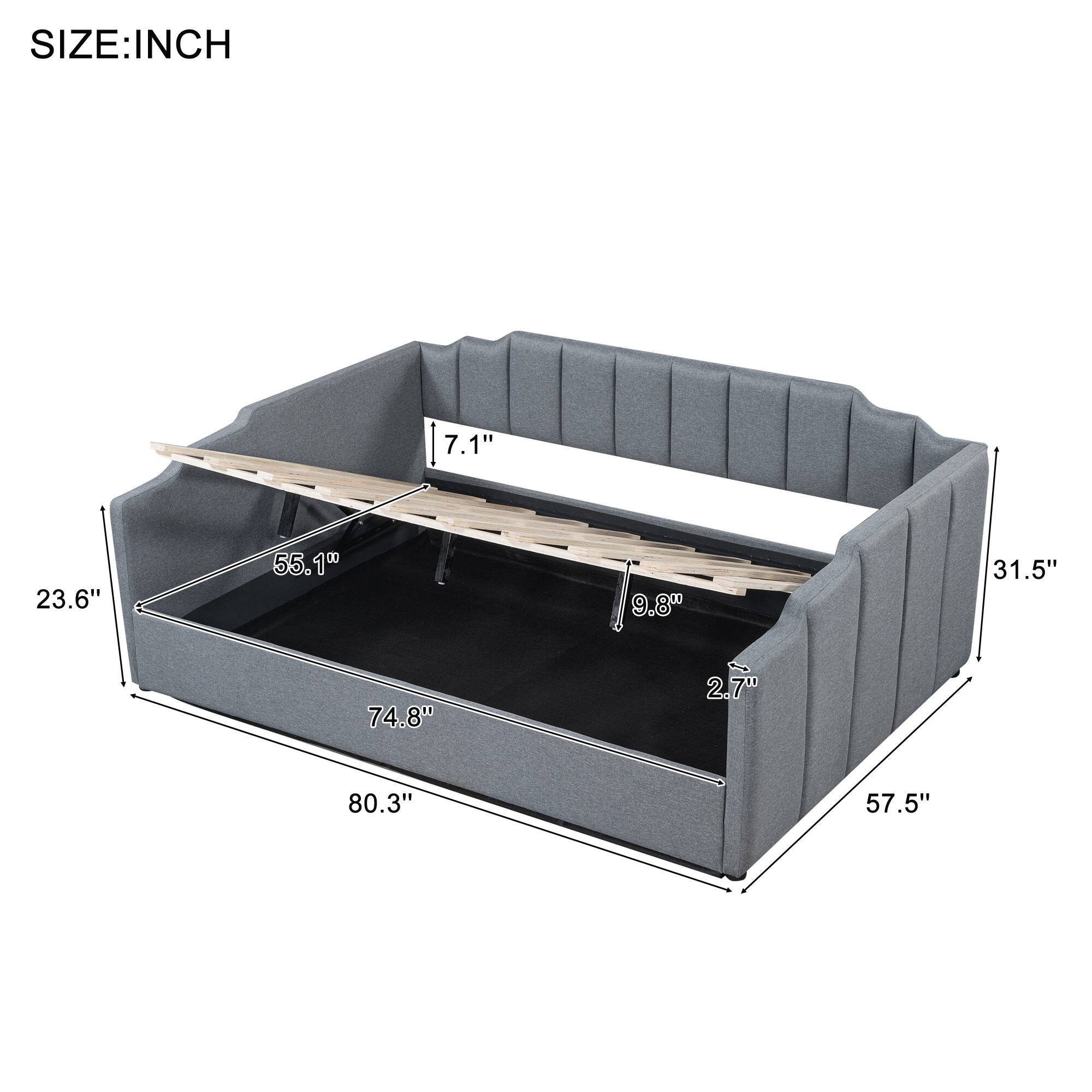SIZE: INCH

- 7.1"
- 23.6"
- 55.1"
- 9.8"
- 31.5"
- 74.8"
- 2.7"
- 80.3"
- 57.5"