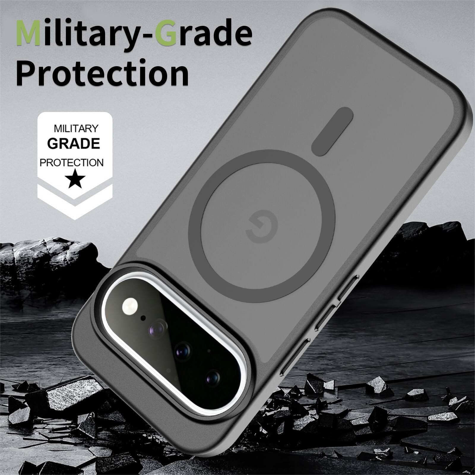 Military-Grade Protection  
MILITARY GRADE PROTECTION