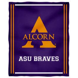 Vive La Fete - Alcorn State Braves 36'' x 48'' Children's Mascot Plush Blanket - Multicolor
