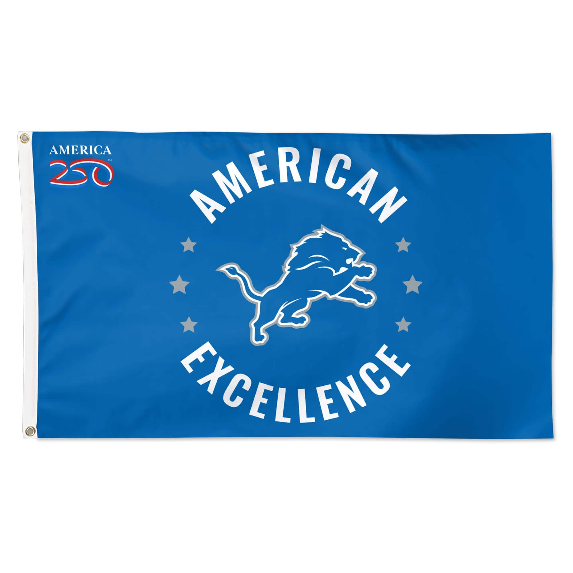 WinCraft - Detroit Lions 3' x 5' One-Sided America 250 Deluxe Flag - Multicolor price history on PriceWatchPro