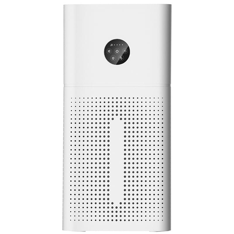 Cluzine - Tower Air Purifier with 3-Stage Filtration, HEPA & Activated Carbon, Negative Ion, Large Room Dust