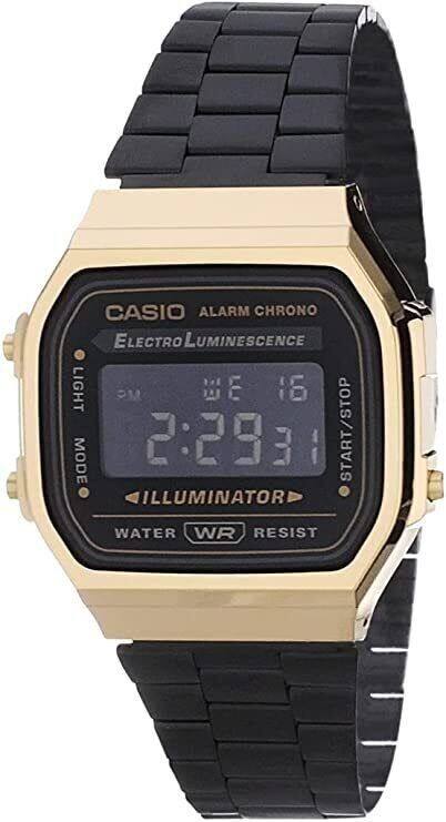 CASIO ALARM CHRONO  
ELECTRO LUMINESCENCE  
LIGHT  
MODE  
ILLUMINATOR  
WATER WR RESIST