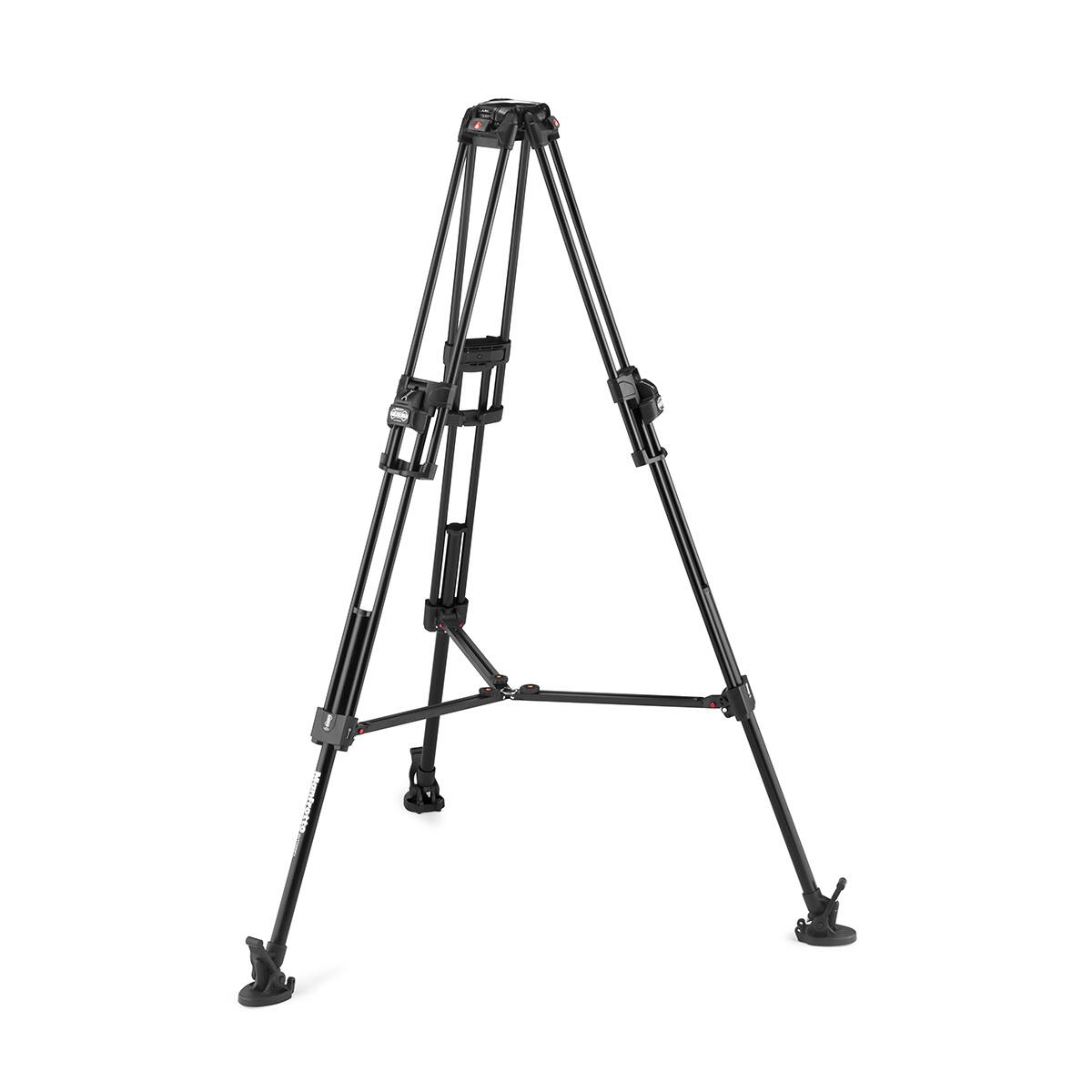 Alt View 1. Manfrotto - Manfrotto 645 3-Section FAST Twin Leg Aluminum Tripod.