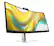 Angle. HP - HP Series 5 Pro 534pm 34" WQHD VA Monitor With 5ms Response Time, Flicker Free, Displayport, HDMI & DKZ (9E0Z2UT#ABA) - Black/Silver.