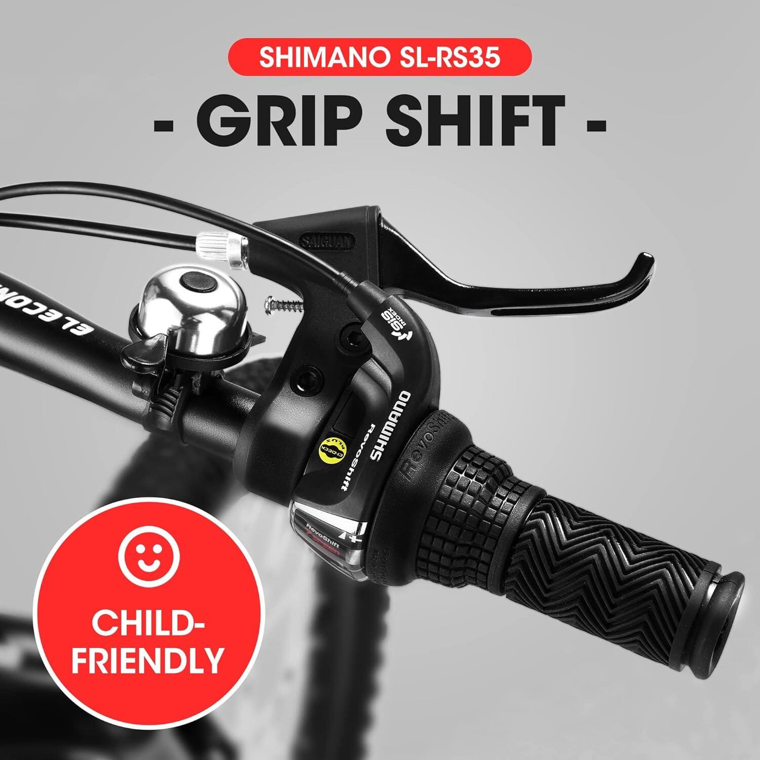 SHIMANO SL-RS35  
- GRIP SHIFT -  

CHILD-FRIENDLY
