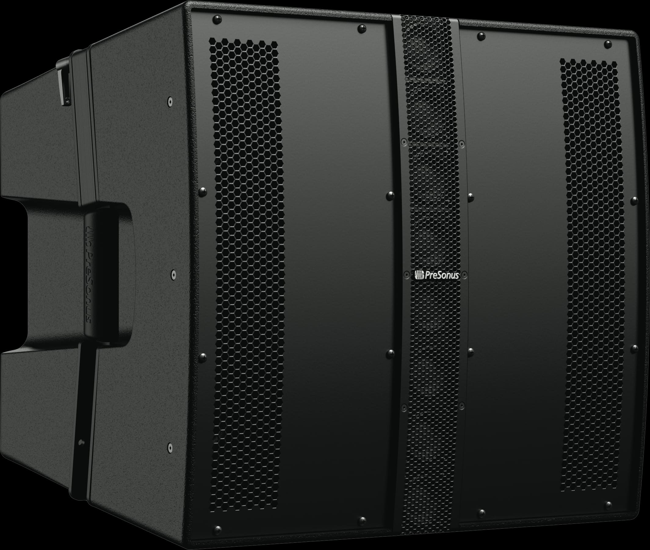 PreSonus - 1000W Constant Directivity Loudspeaker w/ 12" Woofer, Built in Limiter, 8 High-Frequency Drivers & Array Presets - Black