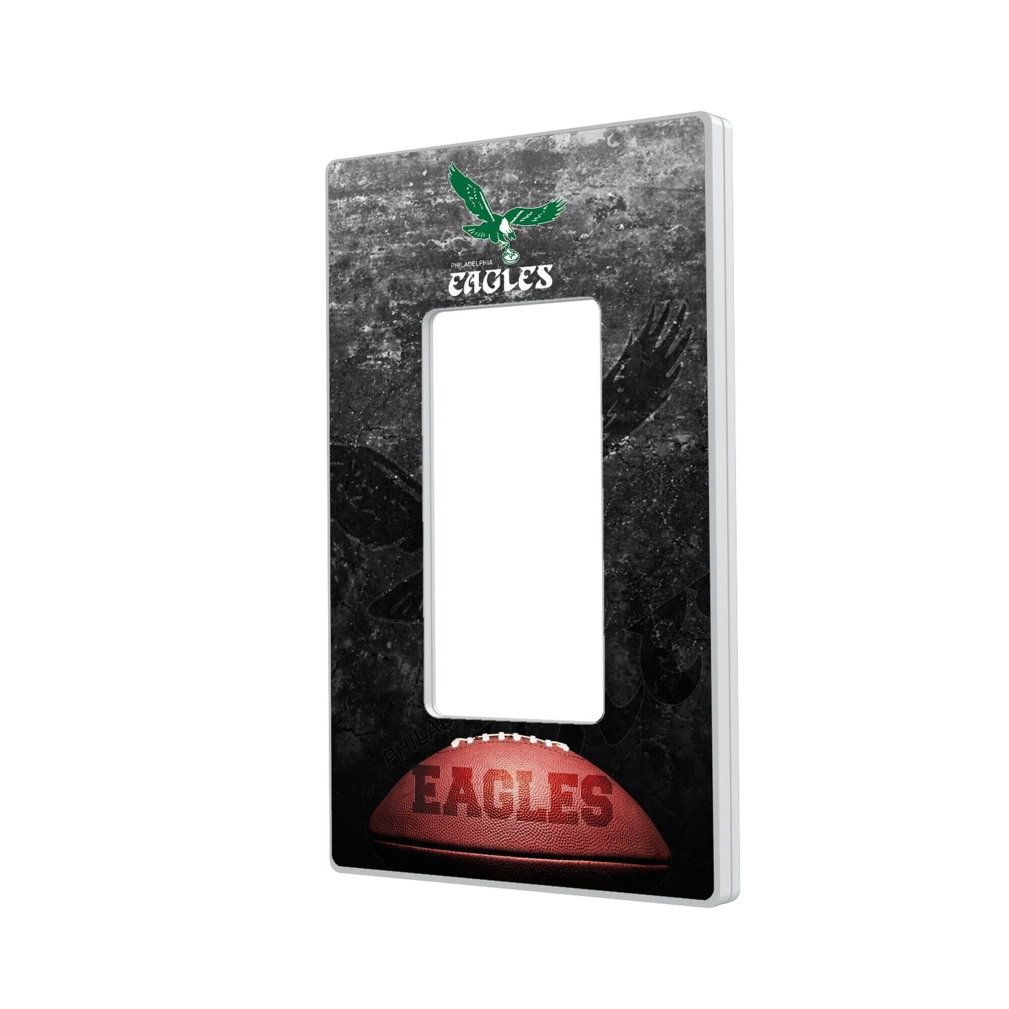 Keyscaper - Philadelphia Eagles Legendary Design Single Rocker Lightswitch Plate - Multicolor price history on PriceWatchPro