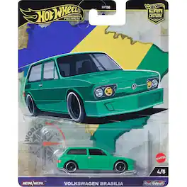 Mattel HRV82 Hot Wheels Car Culture World Tour - Volkswagen Brasilia - Black