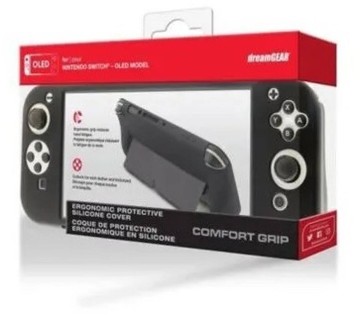 OLED NINTENDO SWITCH OLED MODEL  
ERGONOMIC PROTECTIVE SILICONE COVER  
COQUE DE PROTECTION ERGONOMIQUE EN SILICONE  
COMFORT GRIP