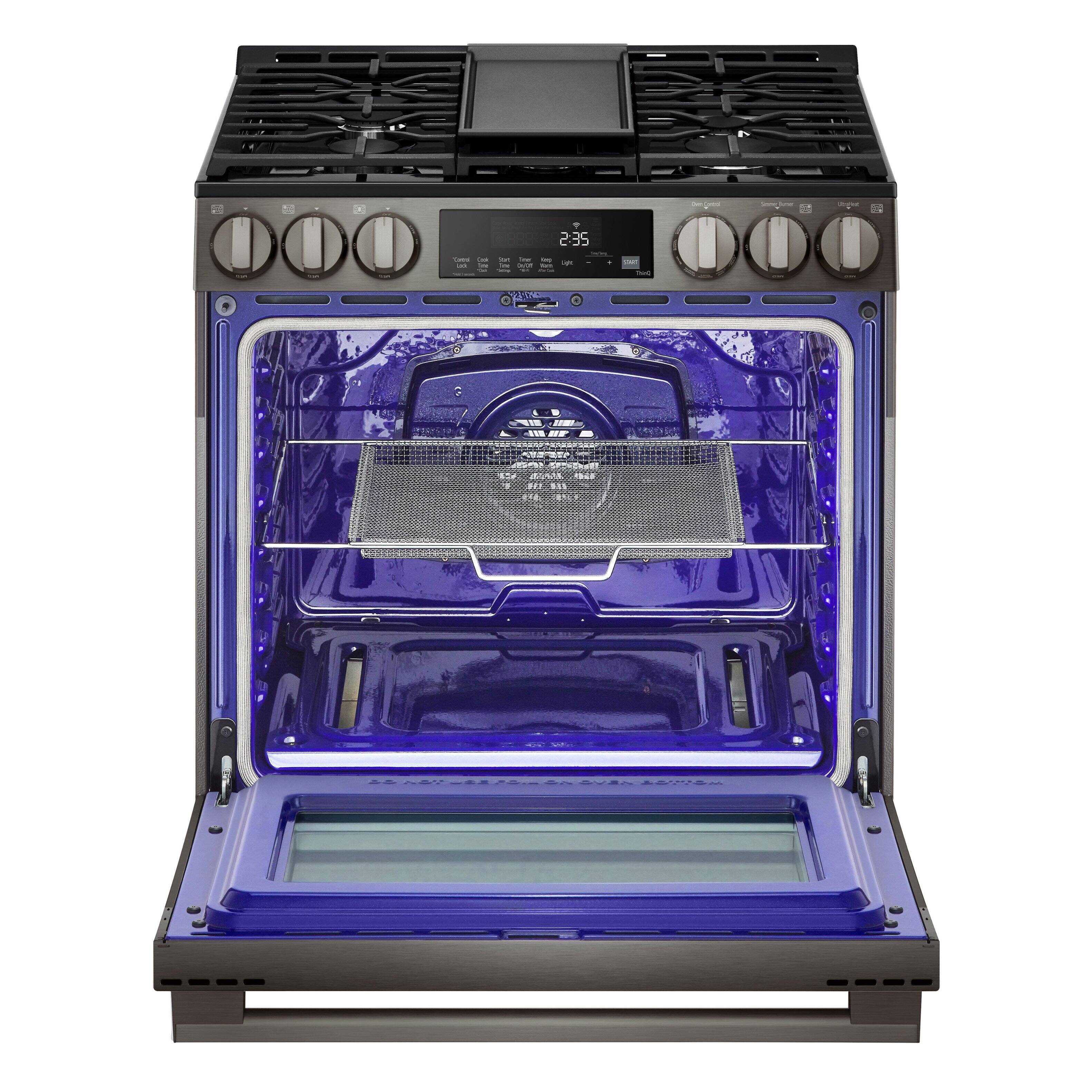 The text on the image reads "50 - - 235 LEE." However, it is not clear what the intended message is. It could be a reference to the oven's temperature setting, a brand name, or a combination of numbers and letters. Without more context, it is difficult to provide a definitive answer.