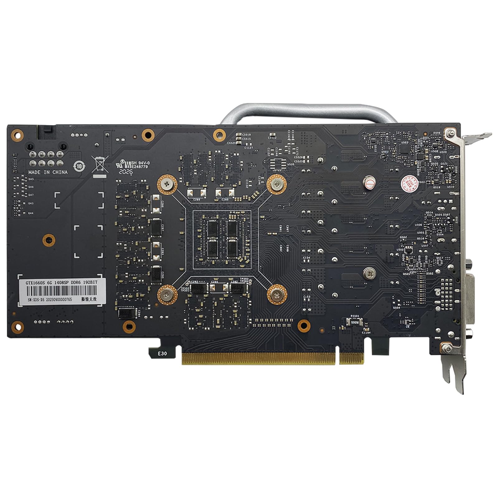 Sure, here is the corrected and grouped text from the image:

---

**Top Left:**
- MADE IN CHINA

**Top Center:**
- ALIENWARE
- 2020

**Bottom Left:**
- CT1160S GG 6400RSP D006 192BIT
- SKU: 123-162-202290000075
- 雅典

**Bottom Center:**
- E30

**Various Labels and Codes:**
- D4V-0 UR 8248779
- CTE16605
- 1-40KSP
- DORS INGWIT 526-2
- 00Tad
- annan
- 18000E
- " "
- " "
- 1 1l1
- ..81
- E30

**Other Codes and Labels:**
- 10
- 2020
- 2020
- 2020
- 2020
- 2