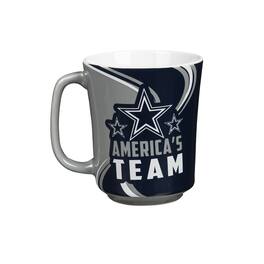 Evergreen Enterprises - Dallas Cowboys 14oz. Ceramic Mug with Matching Box - Multicolor