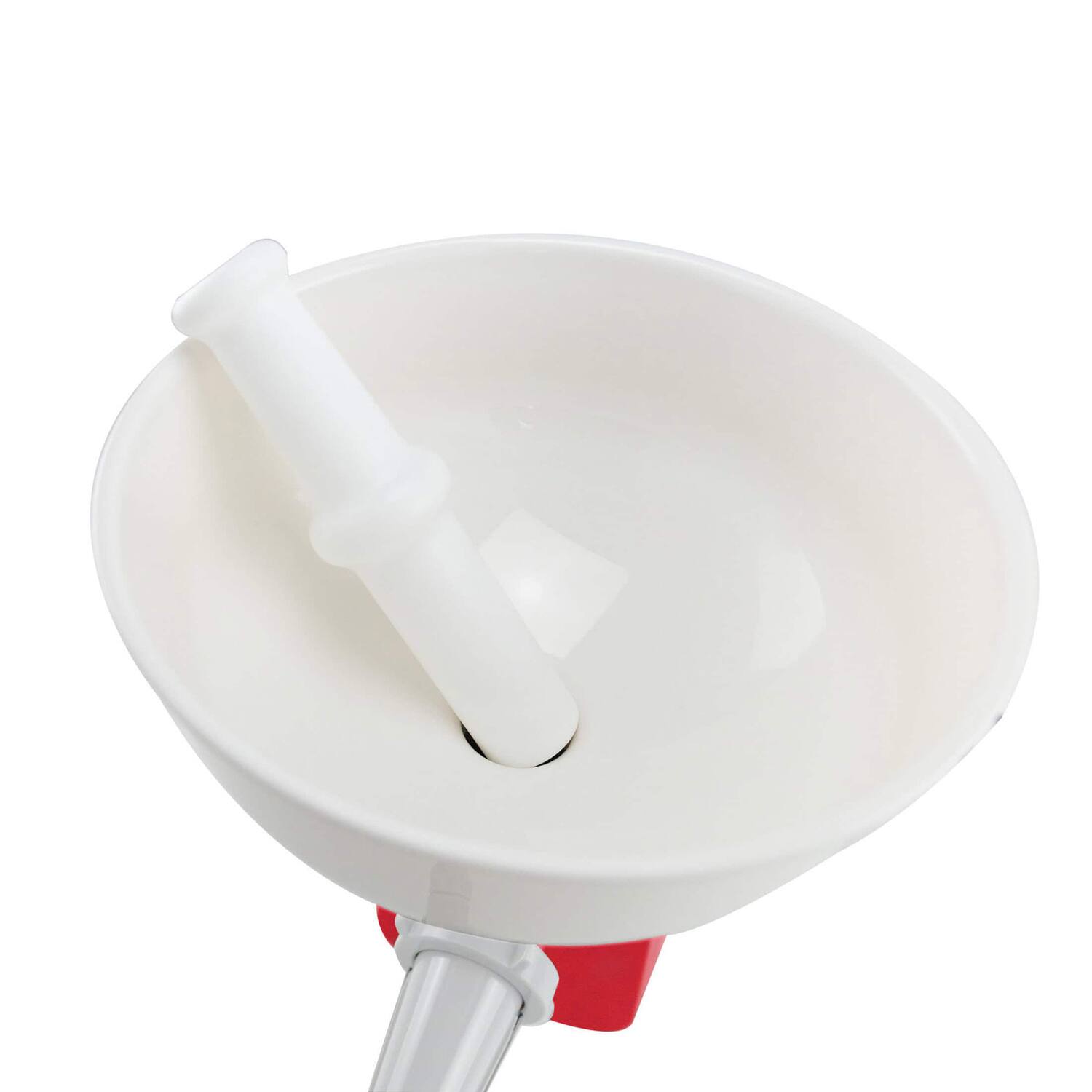 Alt View 2. Nesco - 300-Watt Electric Food Strainer - Red.