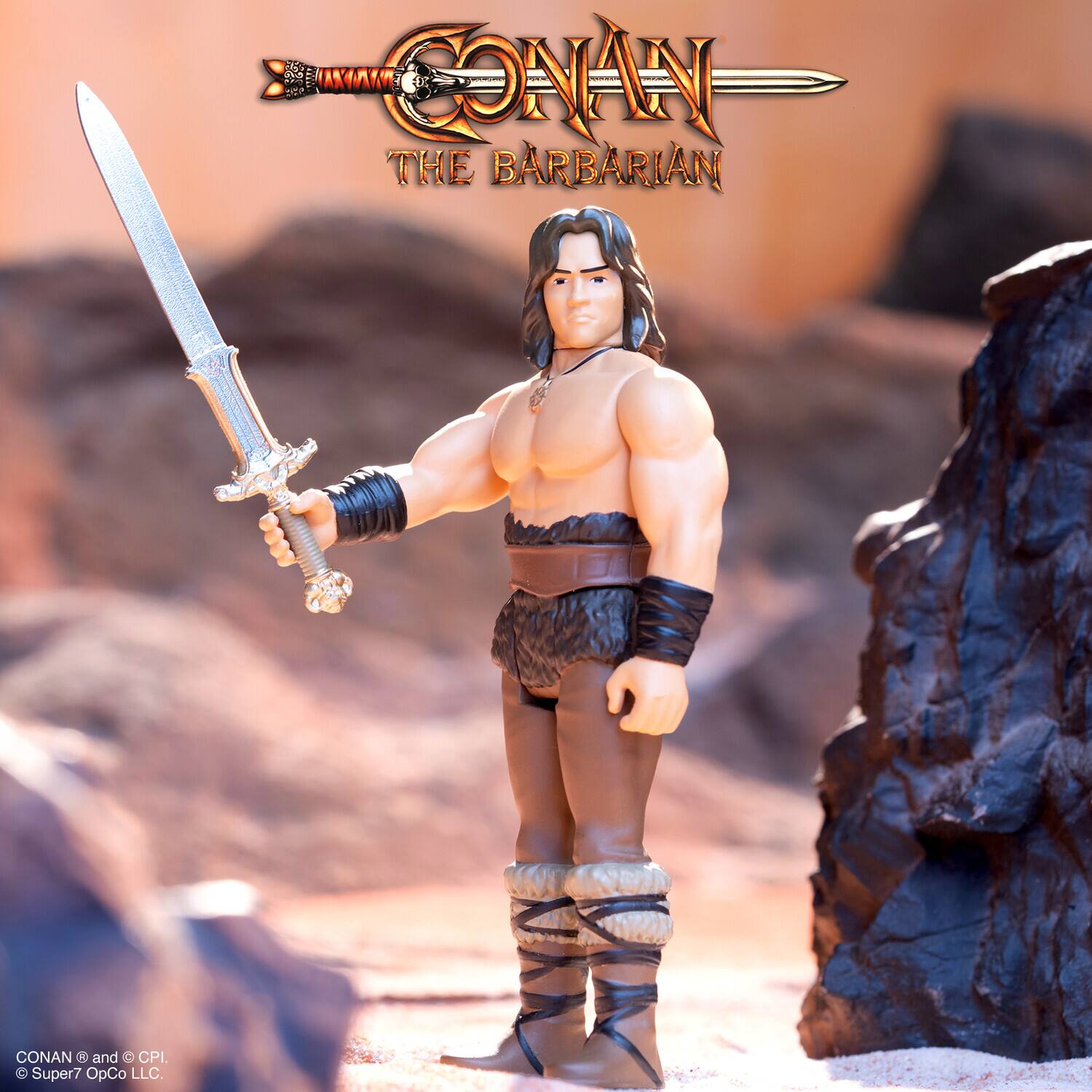 Super7 Conan the Barbarian ReAction Figures Conan (Resurrected