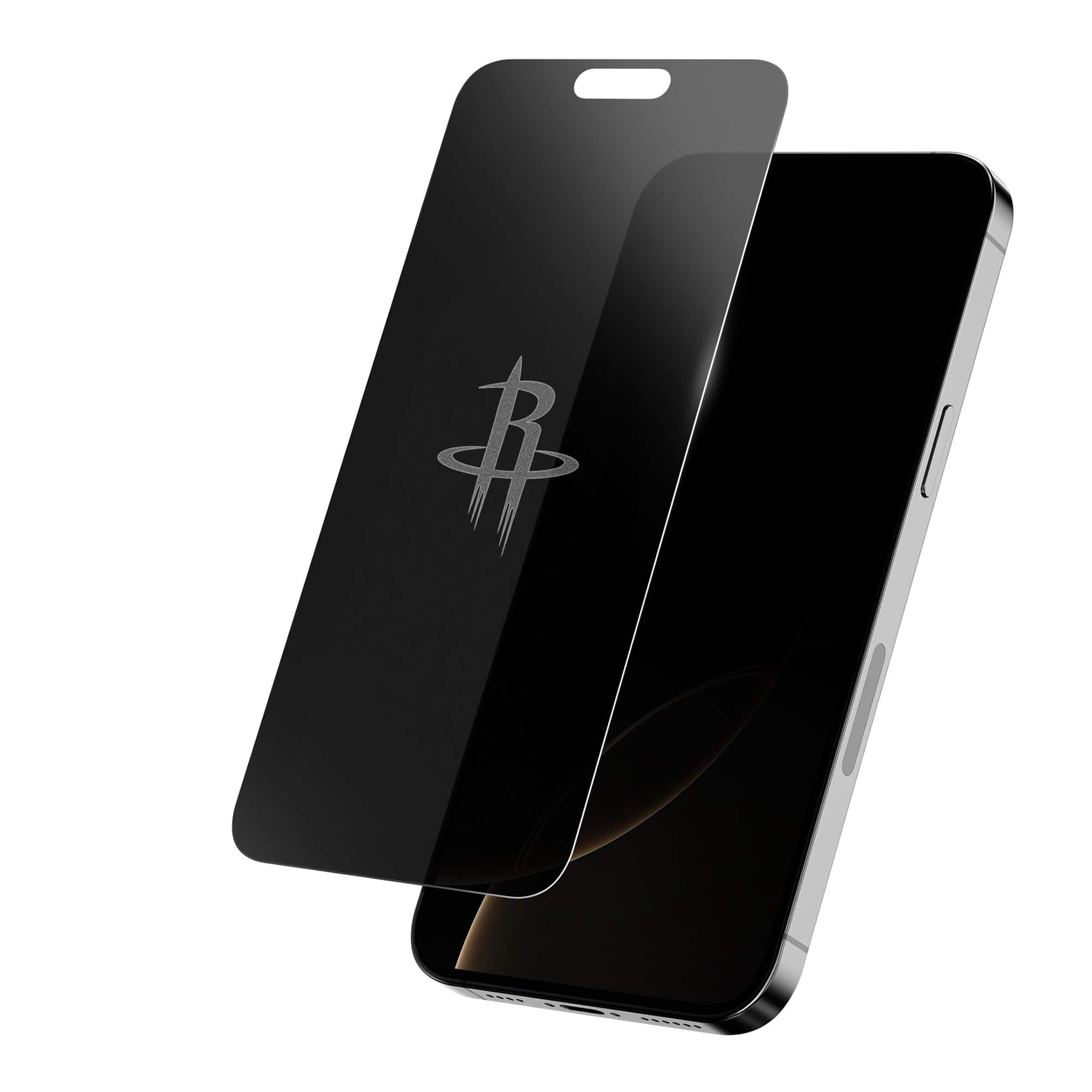 Screen Skinz - Houston Rockets iPhone Privacy Screen Protector - 16 Pro - Multicolor