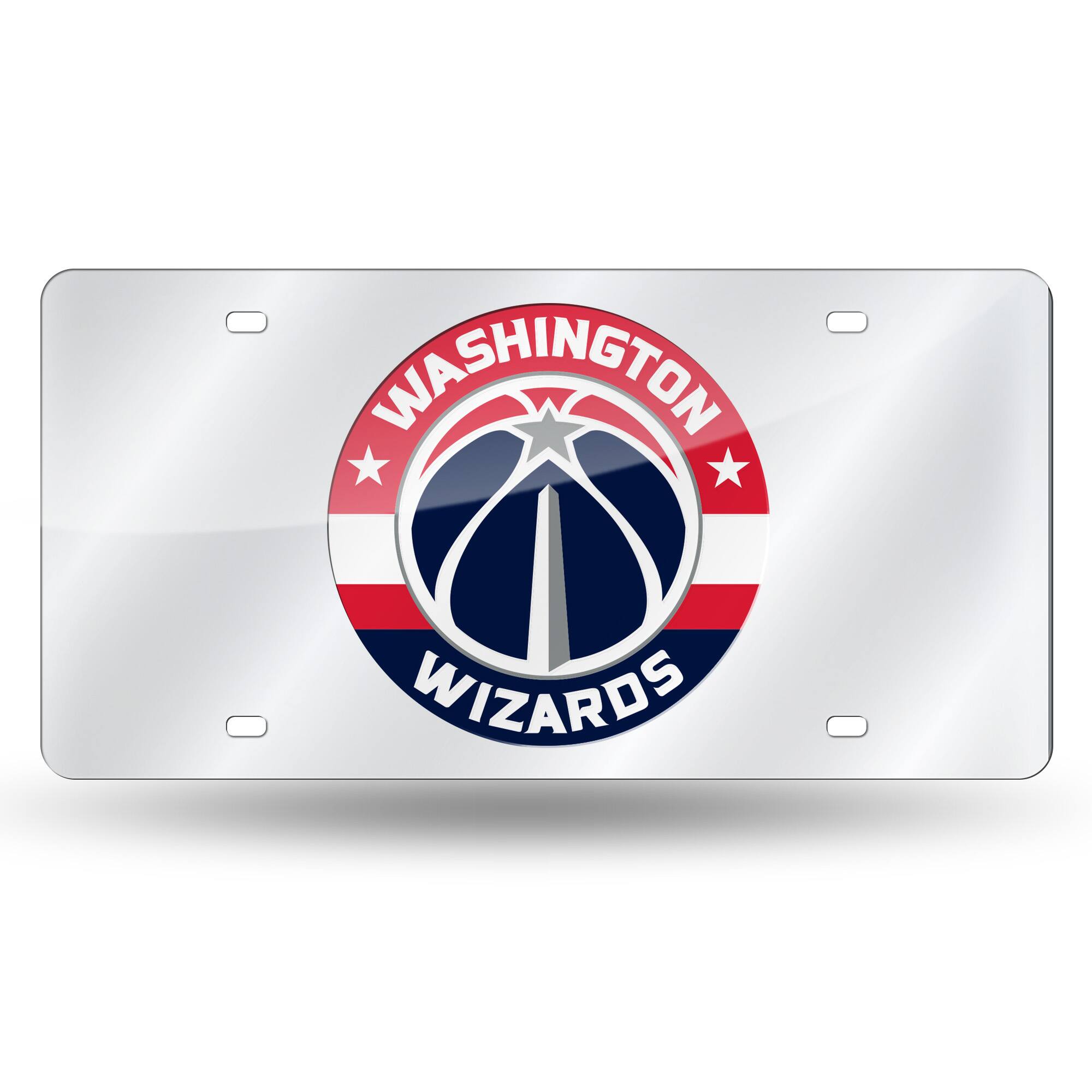 Washington Wizards Acrylic License Plate Laser Tag