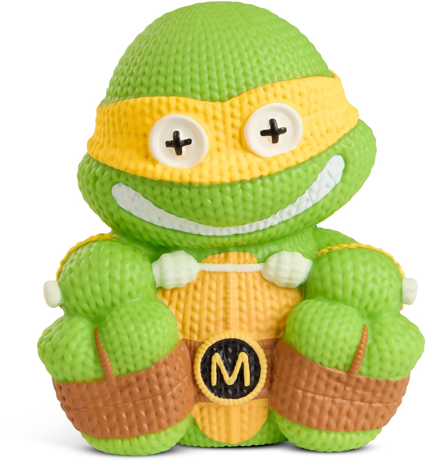 Teenage Mutant Ninja Turtles (TMNT) - Michelangelo Glow in the Dark Limited Edition Vinyl Figure – - COLLECTIBLES