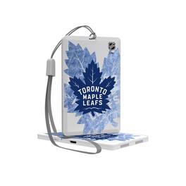 Keyscaper - Toronto Maple Leafs Ice Tilt Pocket Bluetooth Speaker - Multicolor